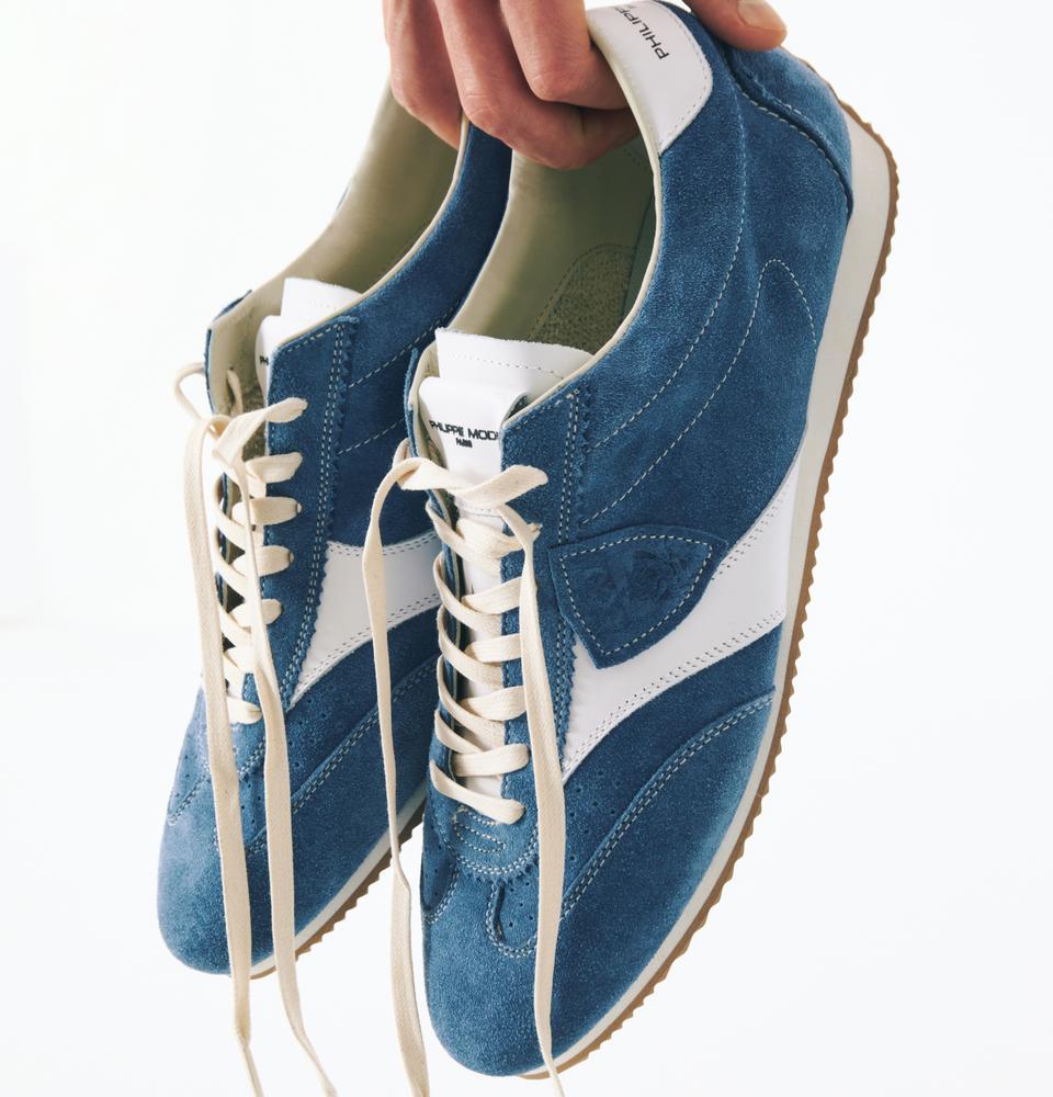 Philippe Model sneakers planche men blue white