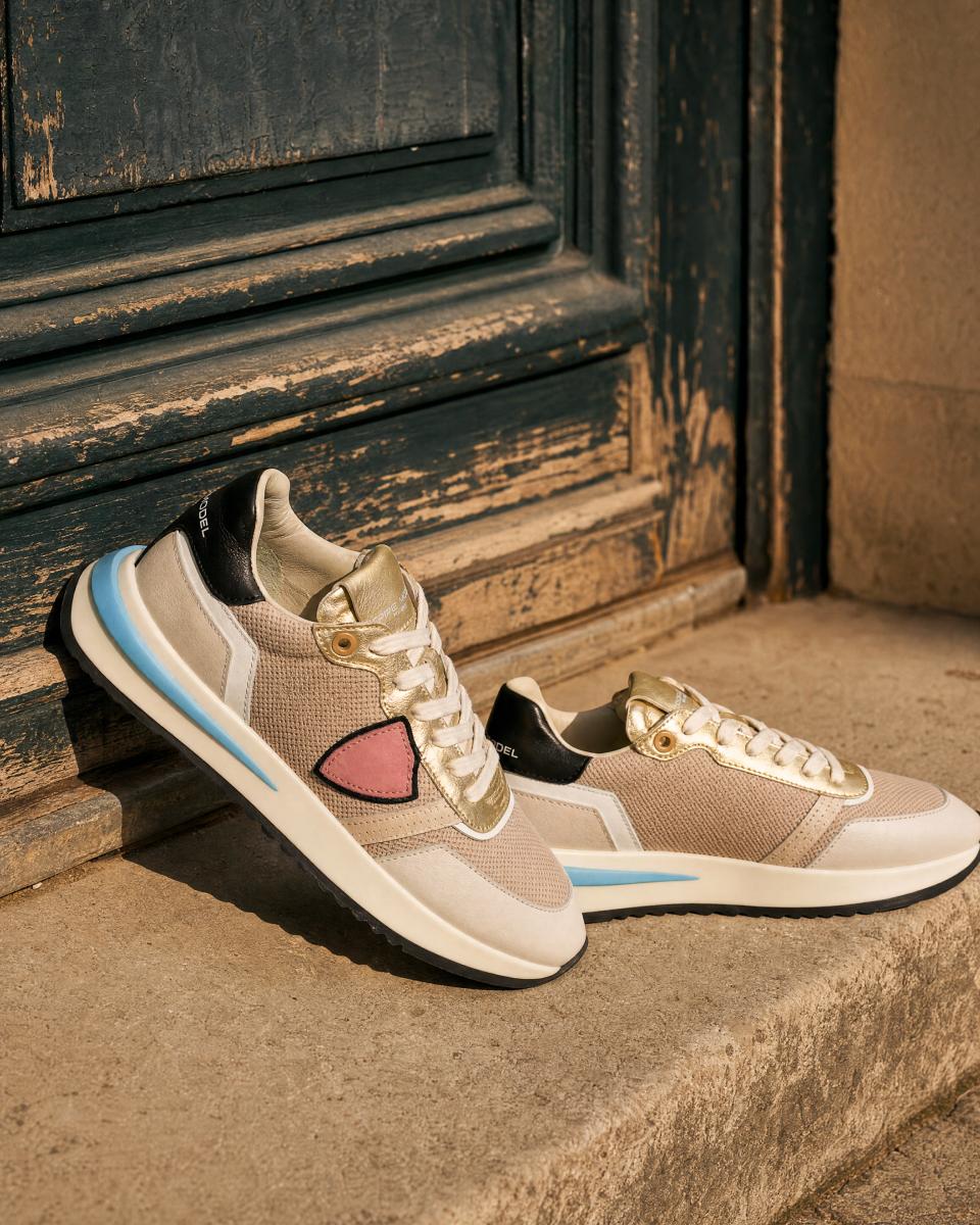 Philippe Model sneakers tropez 2.1 women sand gold fuchsia
