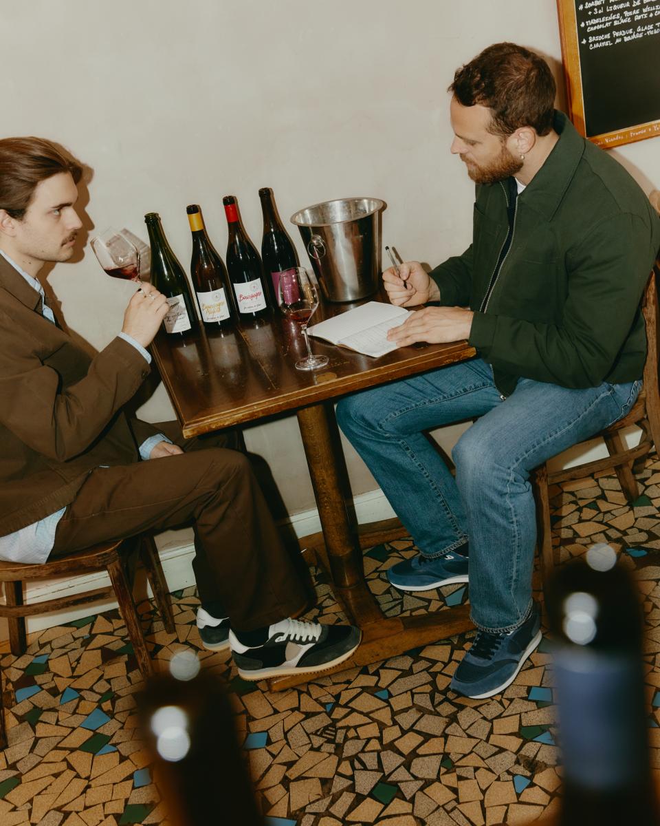 Philippe Model sneakers blville men blue and black and white