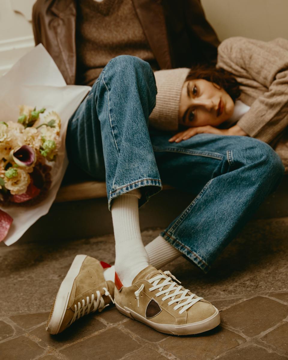 Philippe Model sneakers prsx men beige red