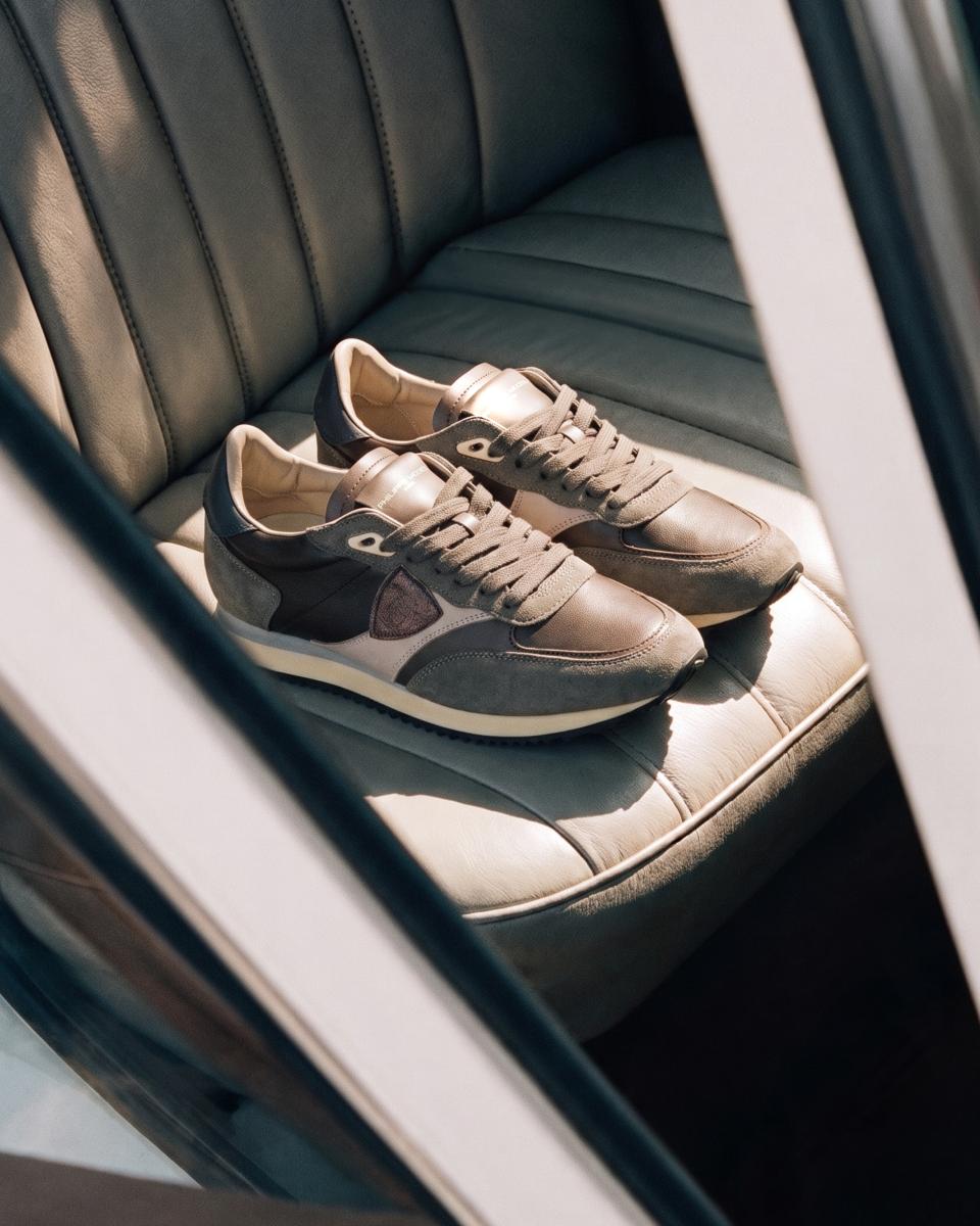 Philippe Model sneakers blville women brown bronze black