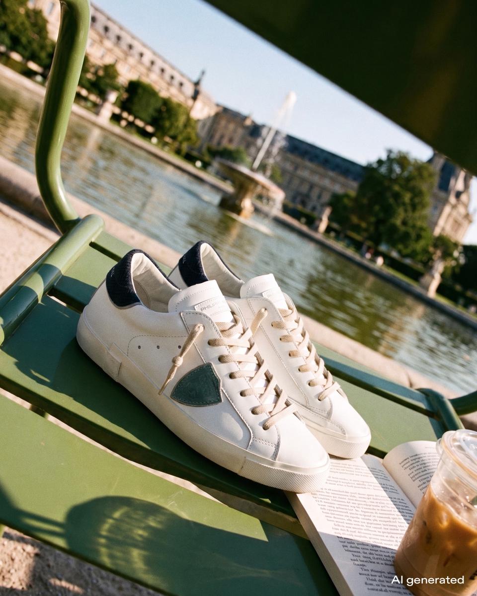 Philippe Model sneakers prsx men white blue