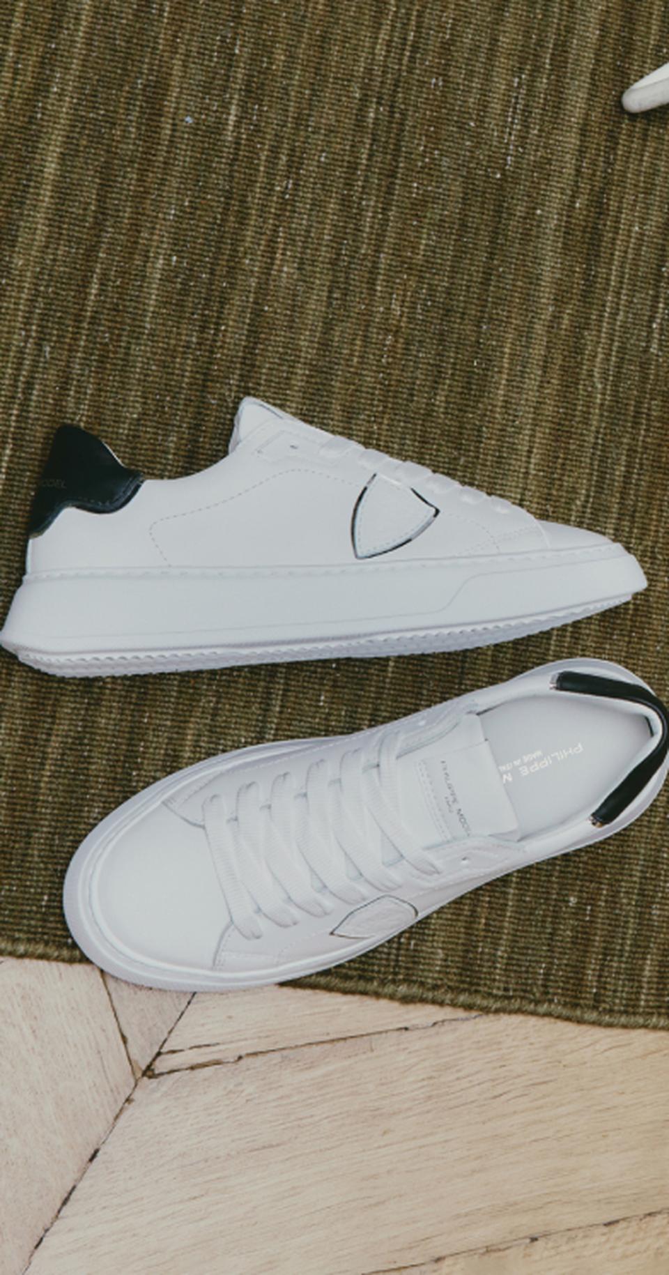 Philippe Model sneakers temple white black