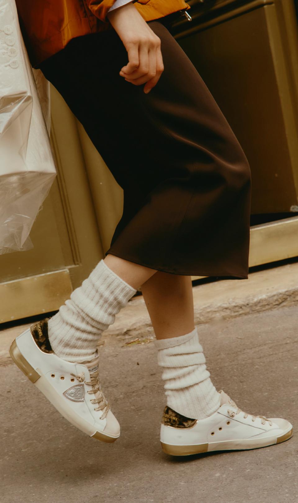 Philippe Model sneakers prsx women white military green