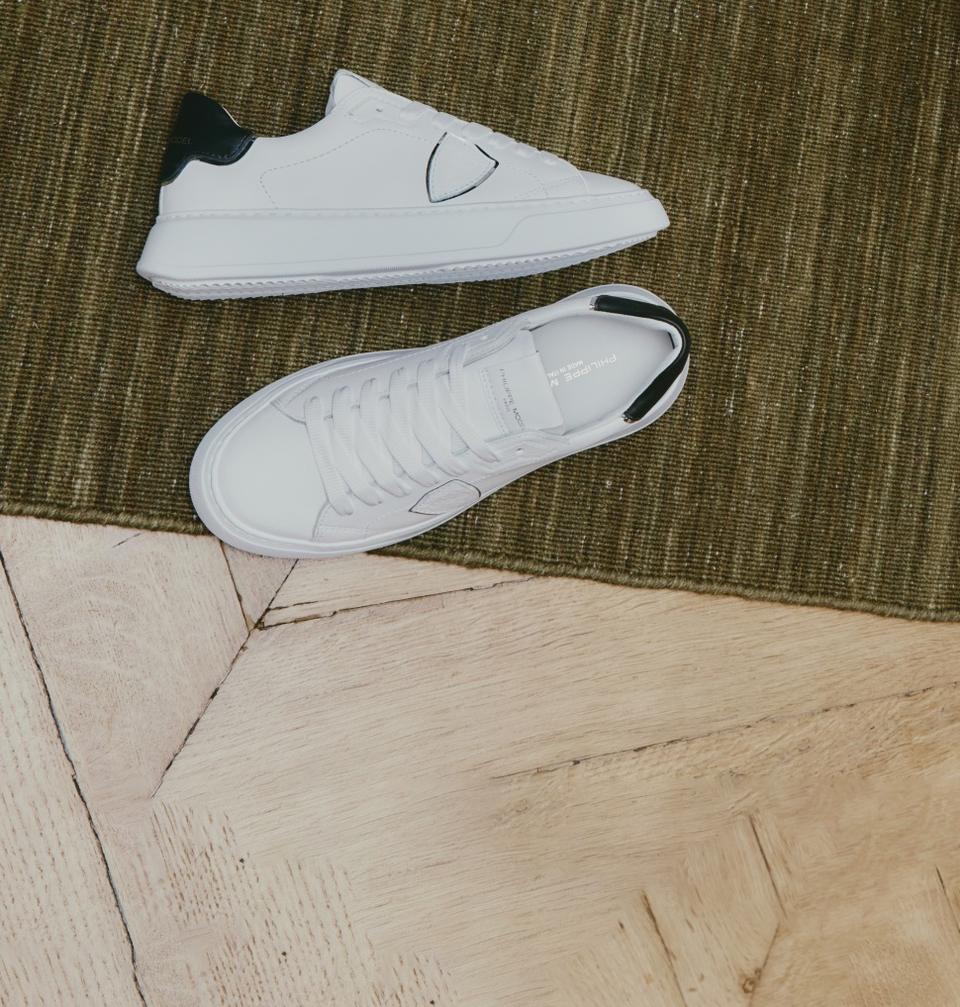 Philippe Model sneakers temple white black
