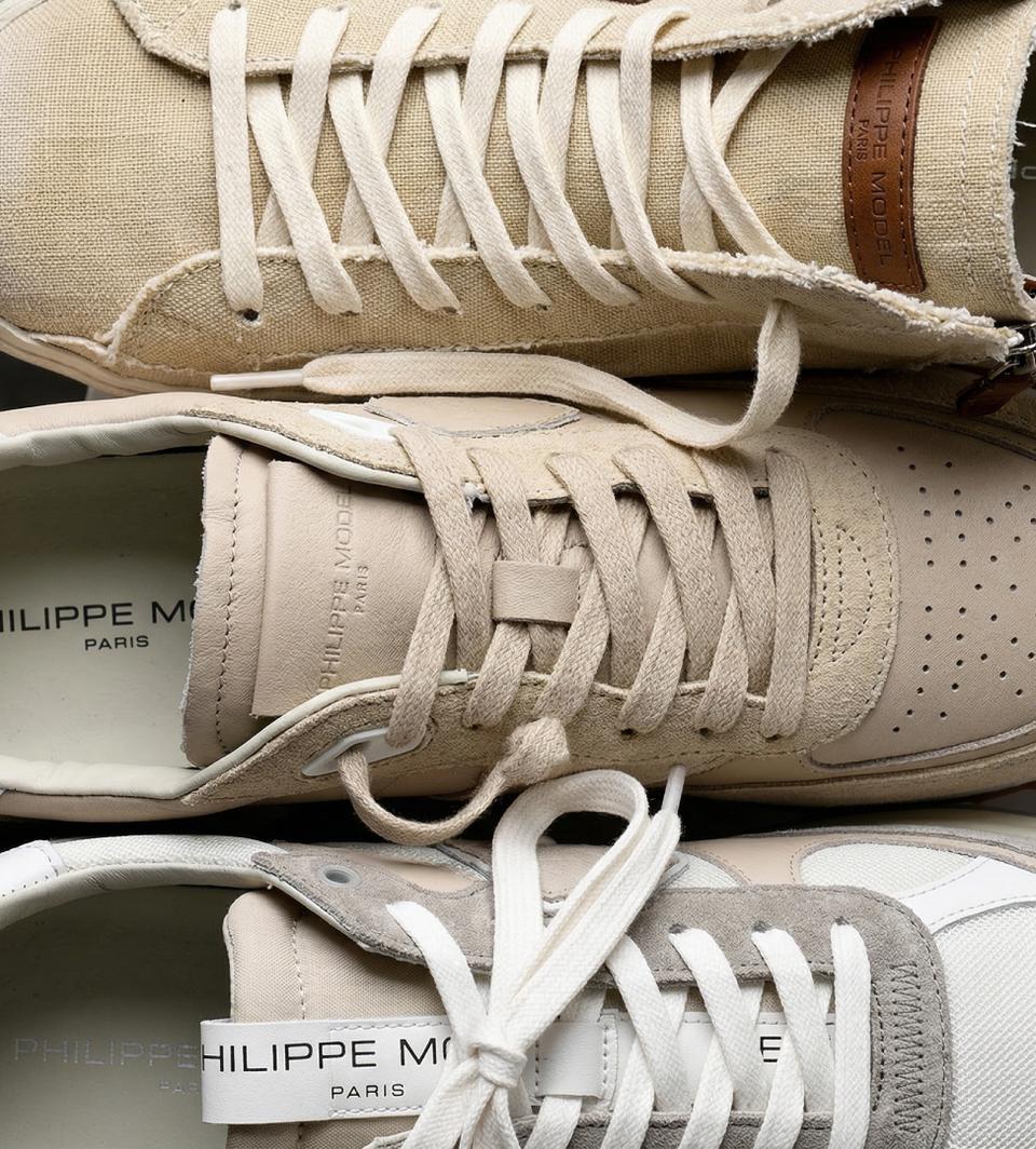 Philippe Model sneakers men women neutral tones