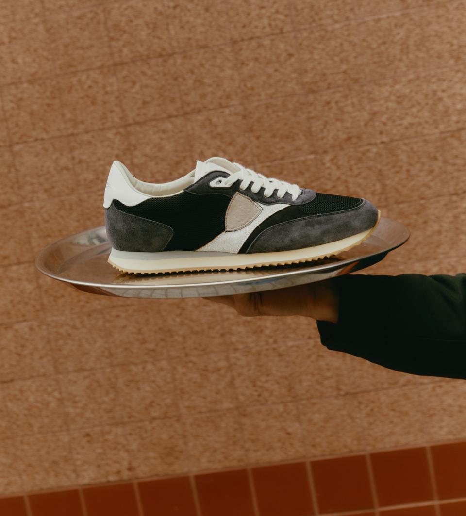 Philippe Model sneakers blville uomo nero bianco