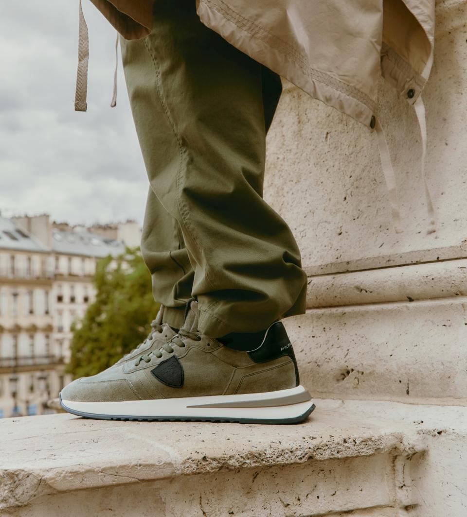 Philippe Model sneakers tropez 2.1 uomo verde militare