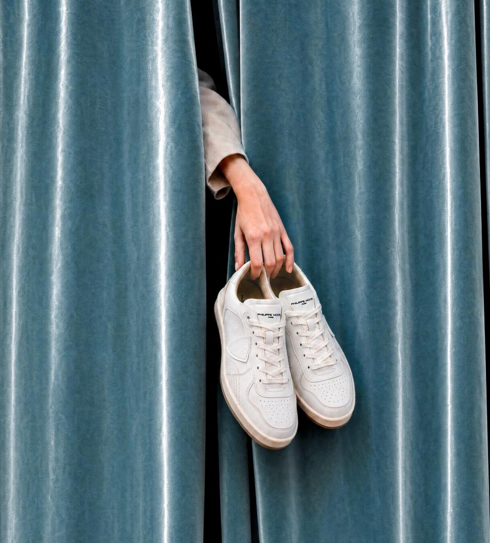 Philippe Model sneakers pgal voor dames witte