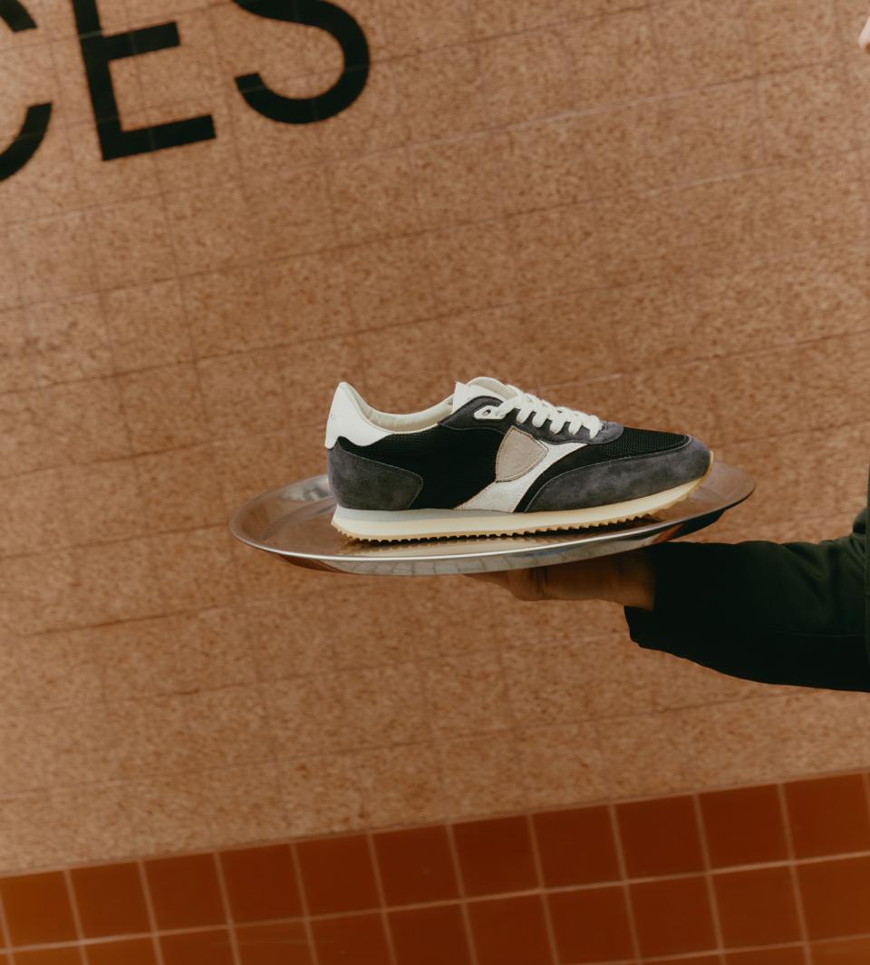 Philippe Model sneakers blville men black white