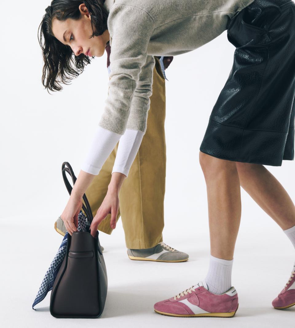 Philippe Model sneakers planche women pink white