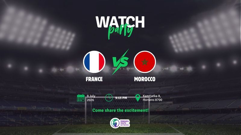 Watch Party : France - Morocco
