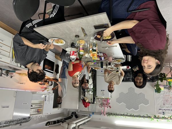 Gathering around the table to celebrate friendship and connection