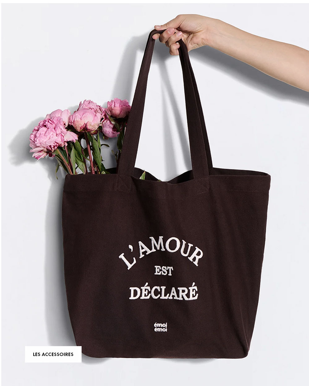 Cabas chocolat L