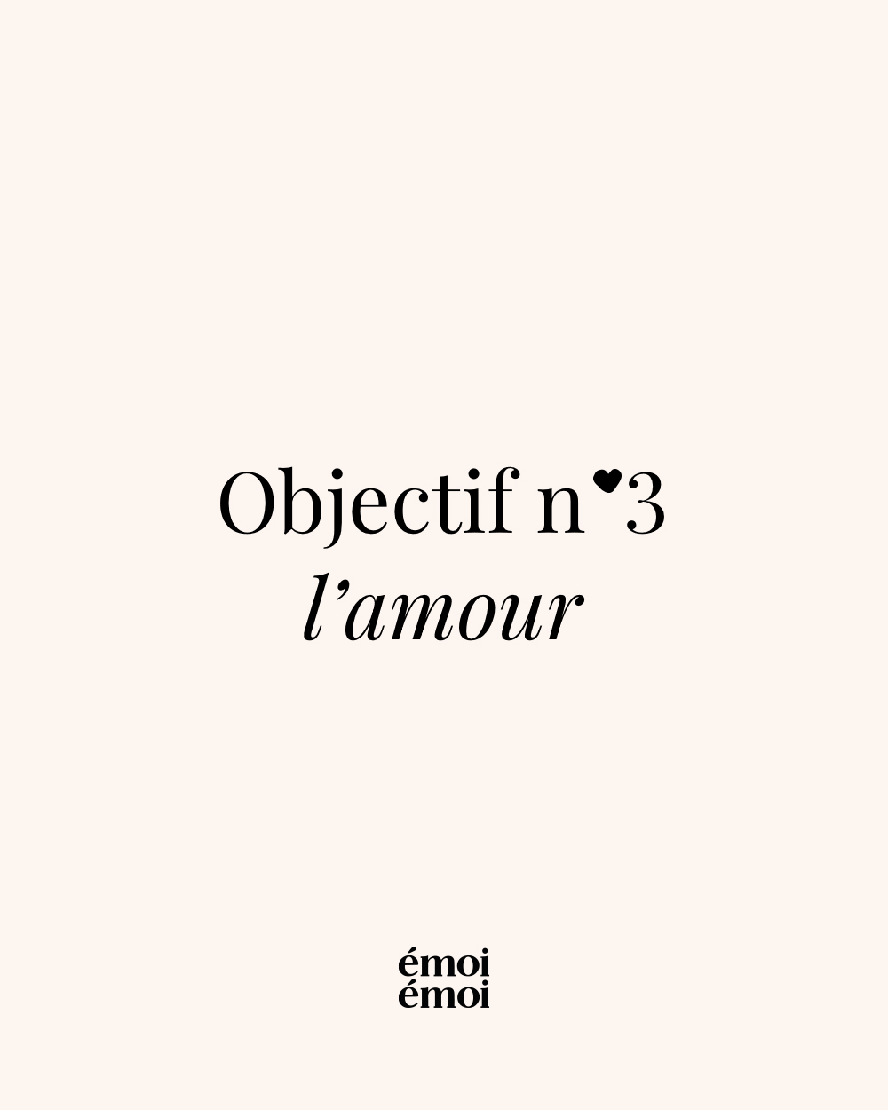 LP ENGAGEMENTS OBJ 3 AMOUR