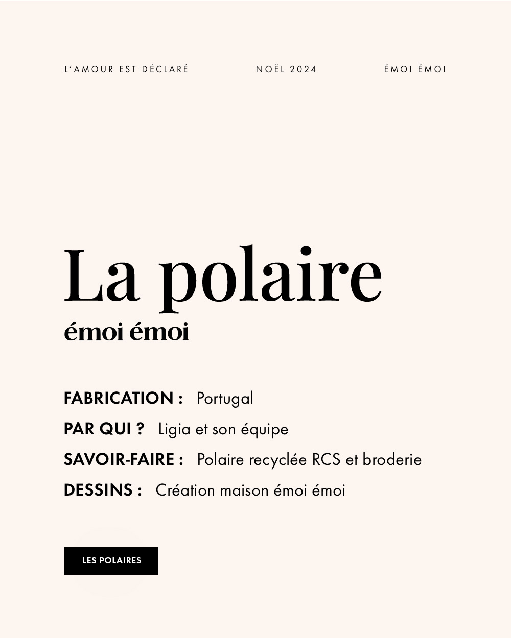 LP CATALOGUE NOEL POLAIRES DESK