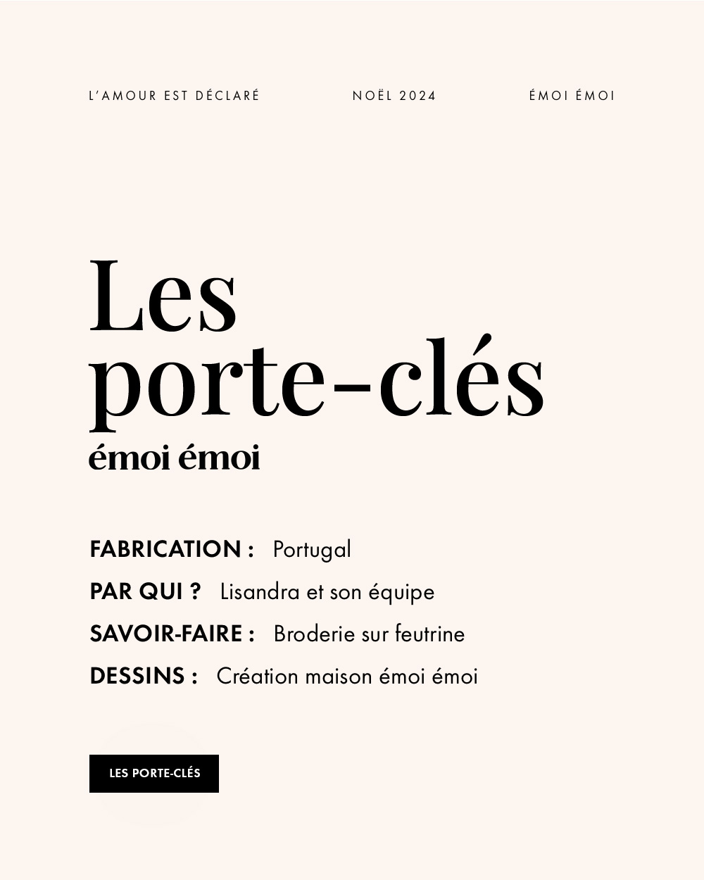 LP CATALOGUE NOEL PORTE CLES DESK