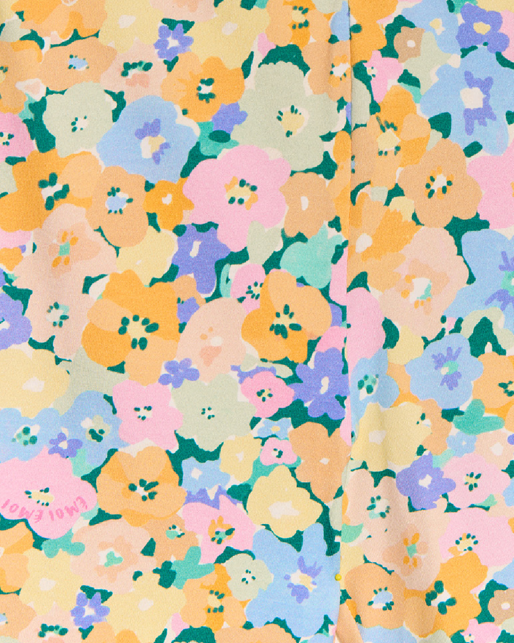 imprimé fleurs des montagnes