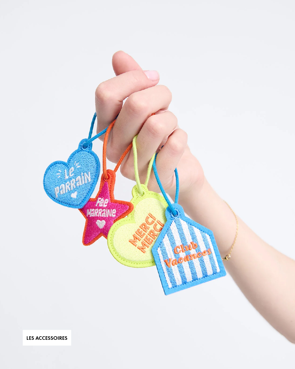 les porte-clés colorés émoi émoi