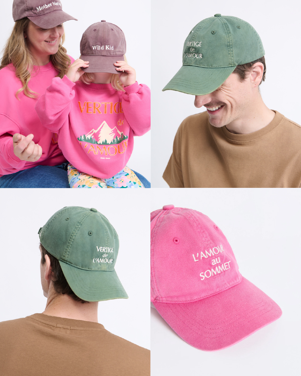 détails de casquettes