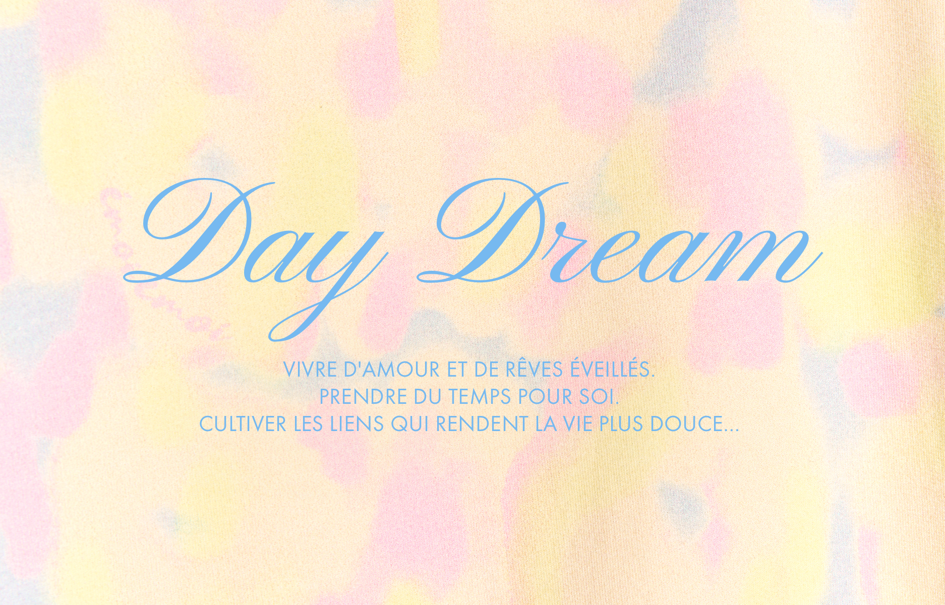 LOOKBOOK DAY DREAM ACCUEIL