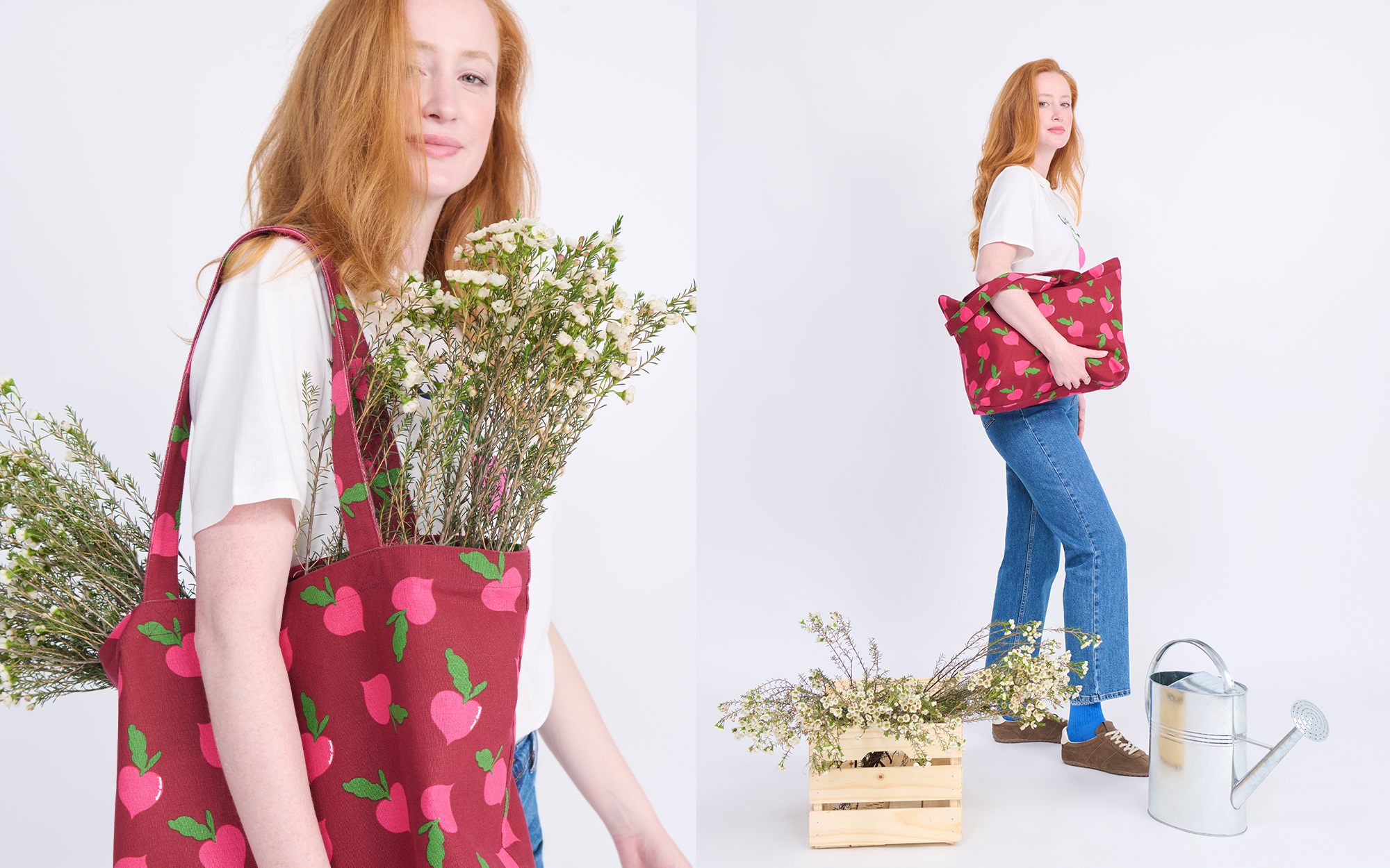 Cabas Radis Love lookbook Coeur d