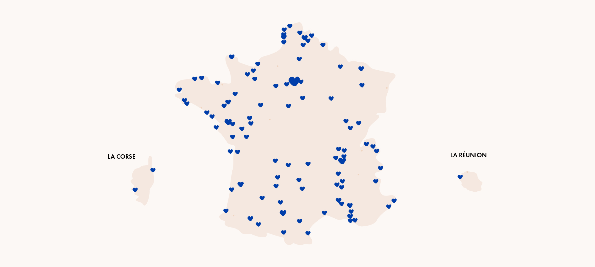 LP REVENDEURS CARTE FRANCE DESK