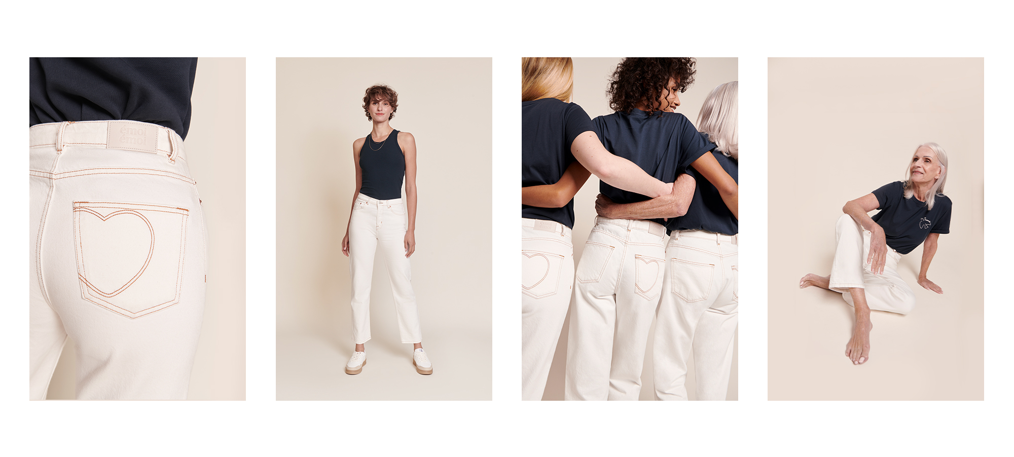 LP JEANS ECRU FULL DESK