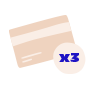 Paiement 3 fois sans frais