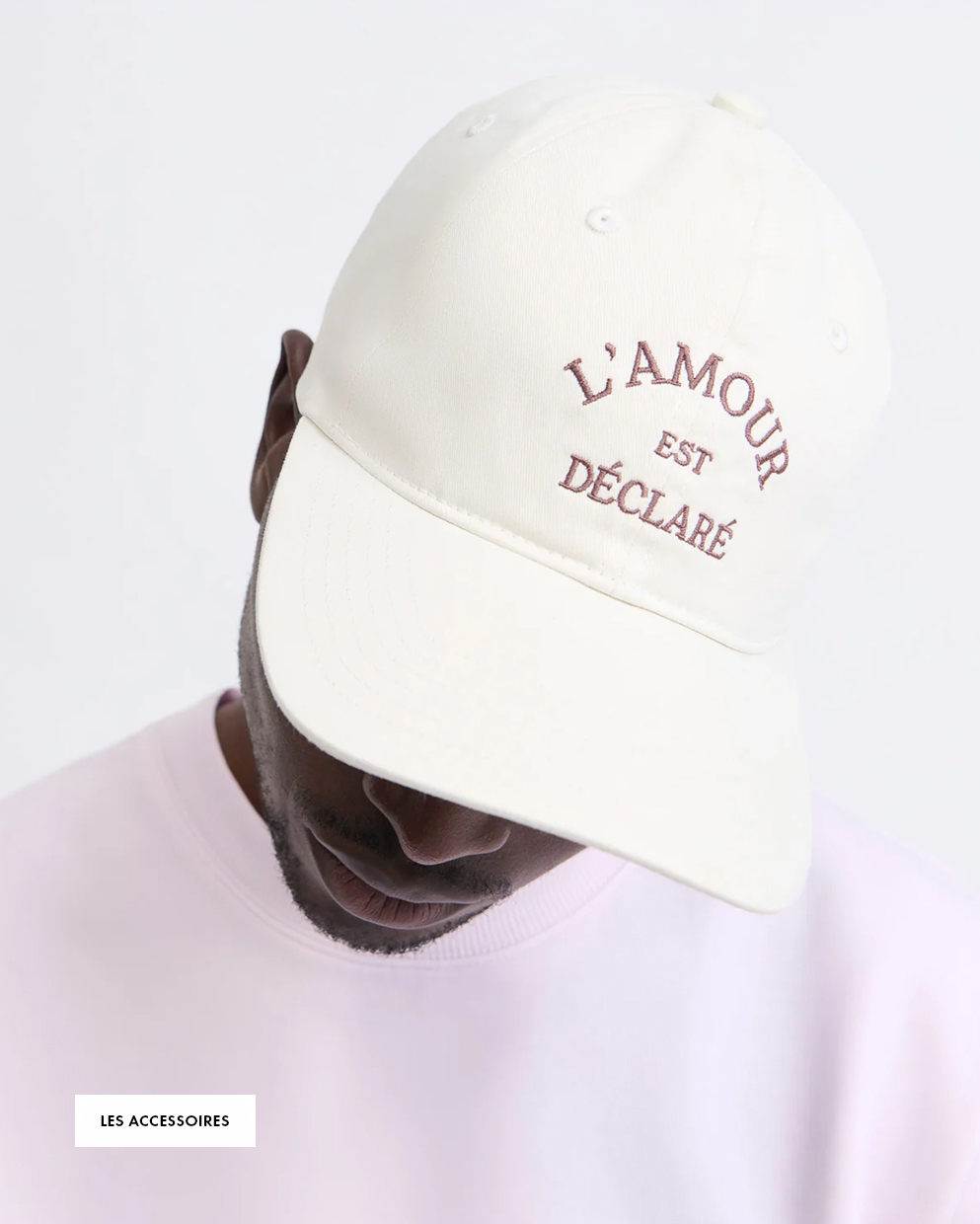 casquette beige l