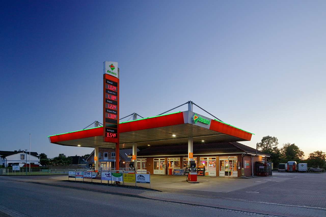 Mittagstisch bei der team Tankstelle in Tarp