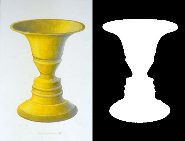 Rubin s Vase The Illusions Index Rubin s Vase The Illusions Index