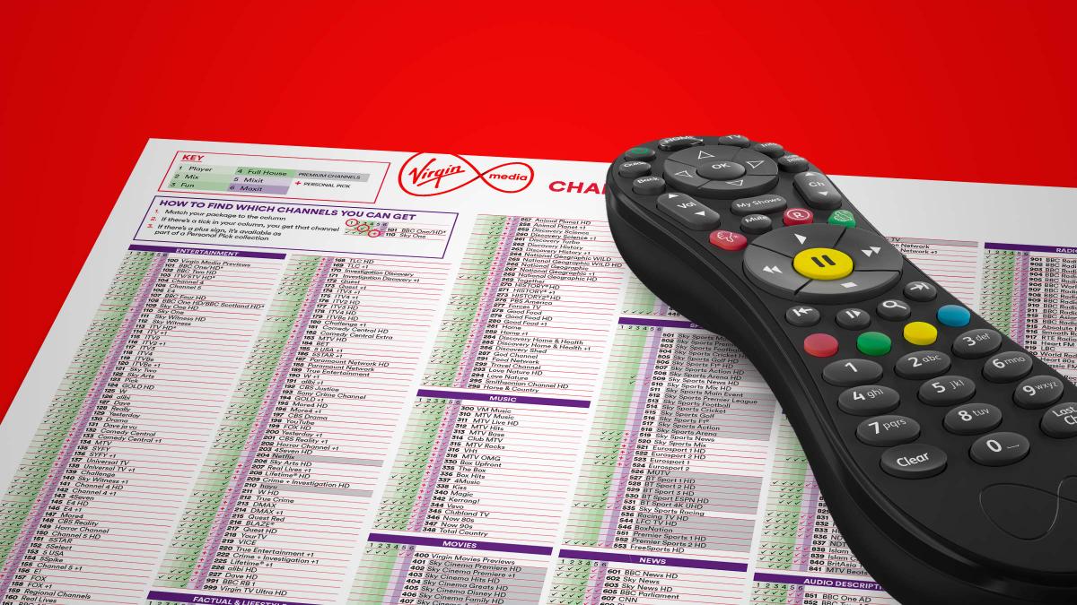 Virgin TV Channel Guide: March Updates | Virgin Media | Virgin Media