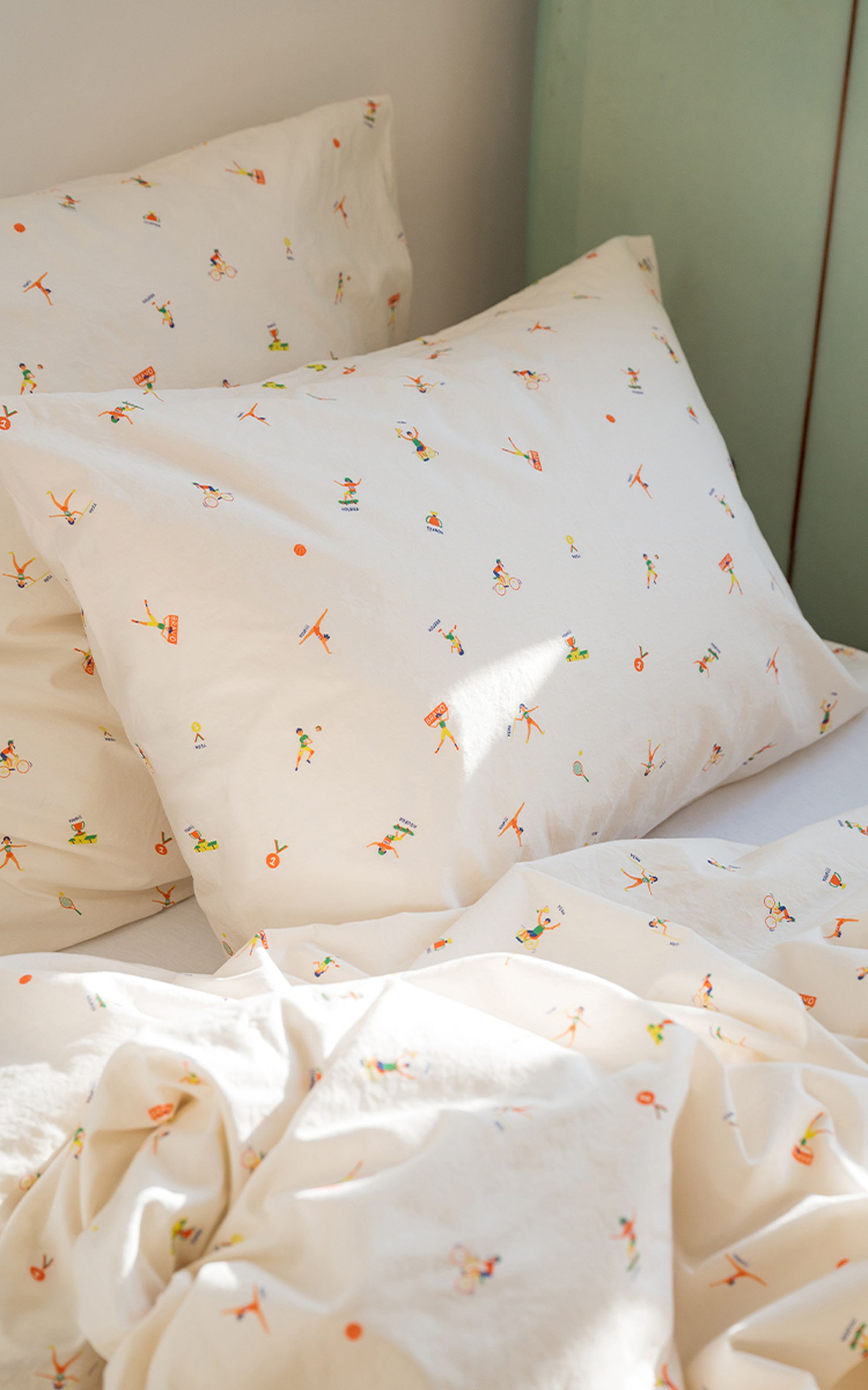 Parure percale lavée enfant