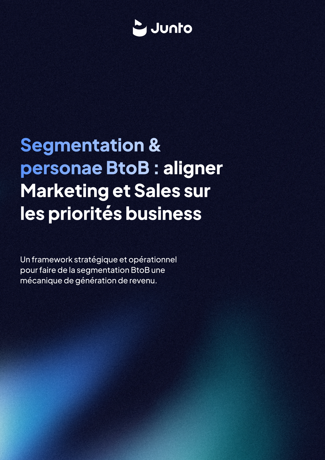 Segmentation & personae BtoB : faites de la segmentation BtoB une mécanique de génération de revenu