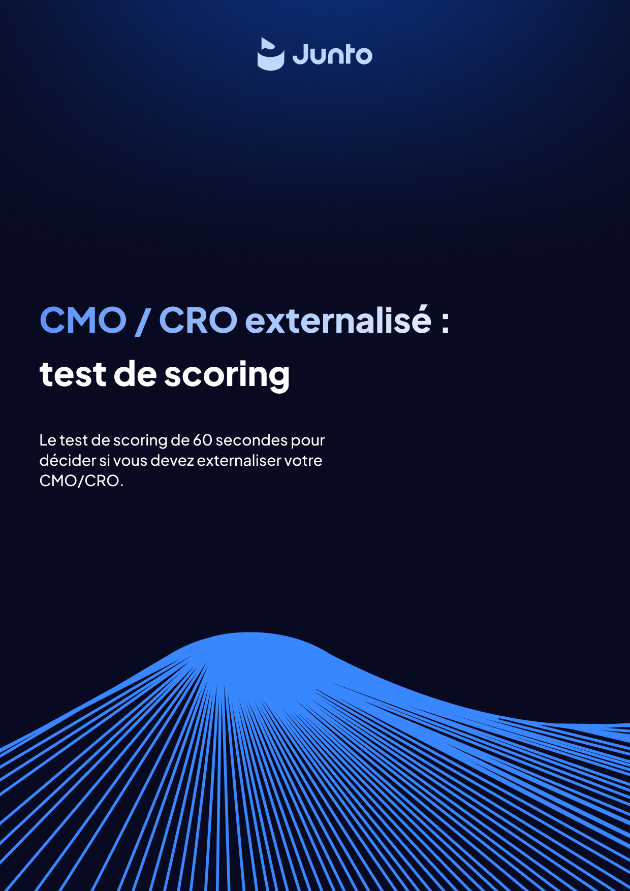 CMO / CRO externalisé : le test de scoring en 60 secondes