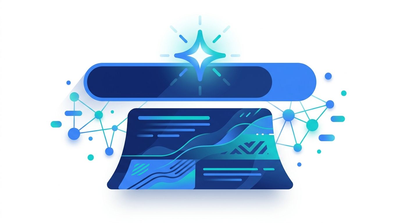Illustration de Google SGE et des AI Overviews dans la recherche generative