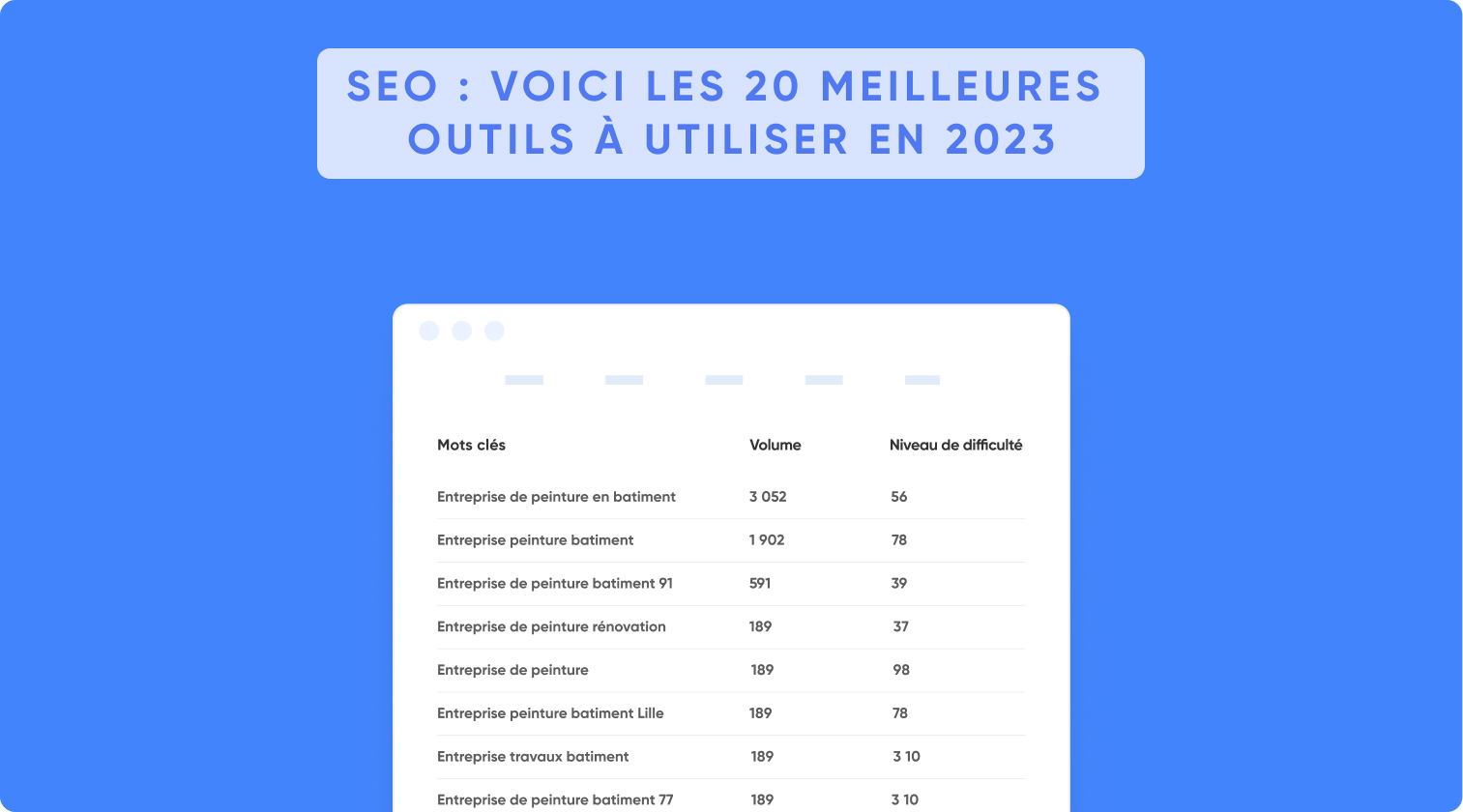 Outils SEO 2026 : top 20 pour booster votre référencement
