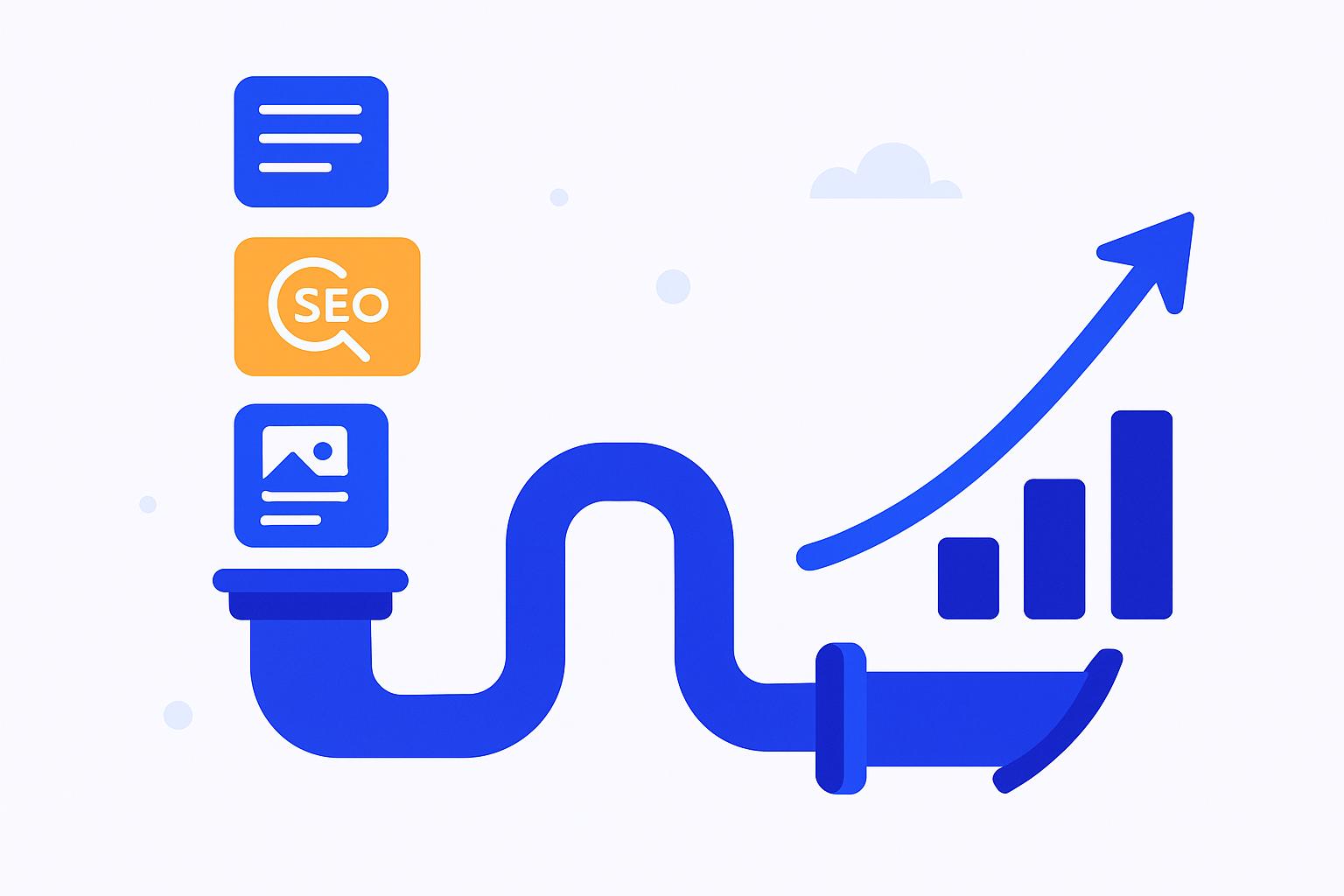 Pipeline de contenus SEO SaaS : l’exemple stratégique qui transforme la visibilité en croissance durable