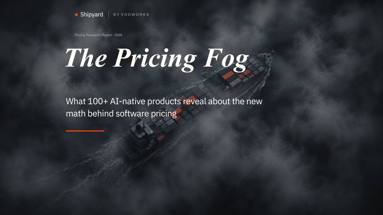 A cover image for an article about how teams price early-stage AI products