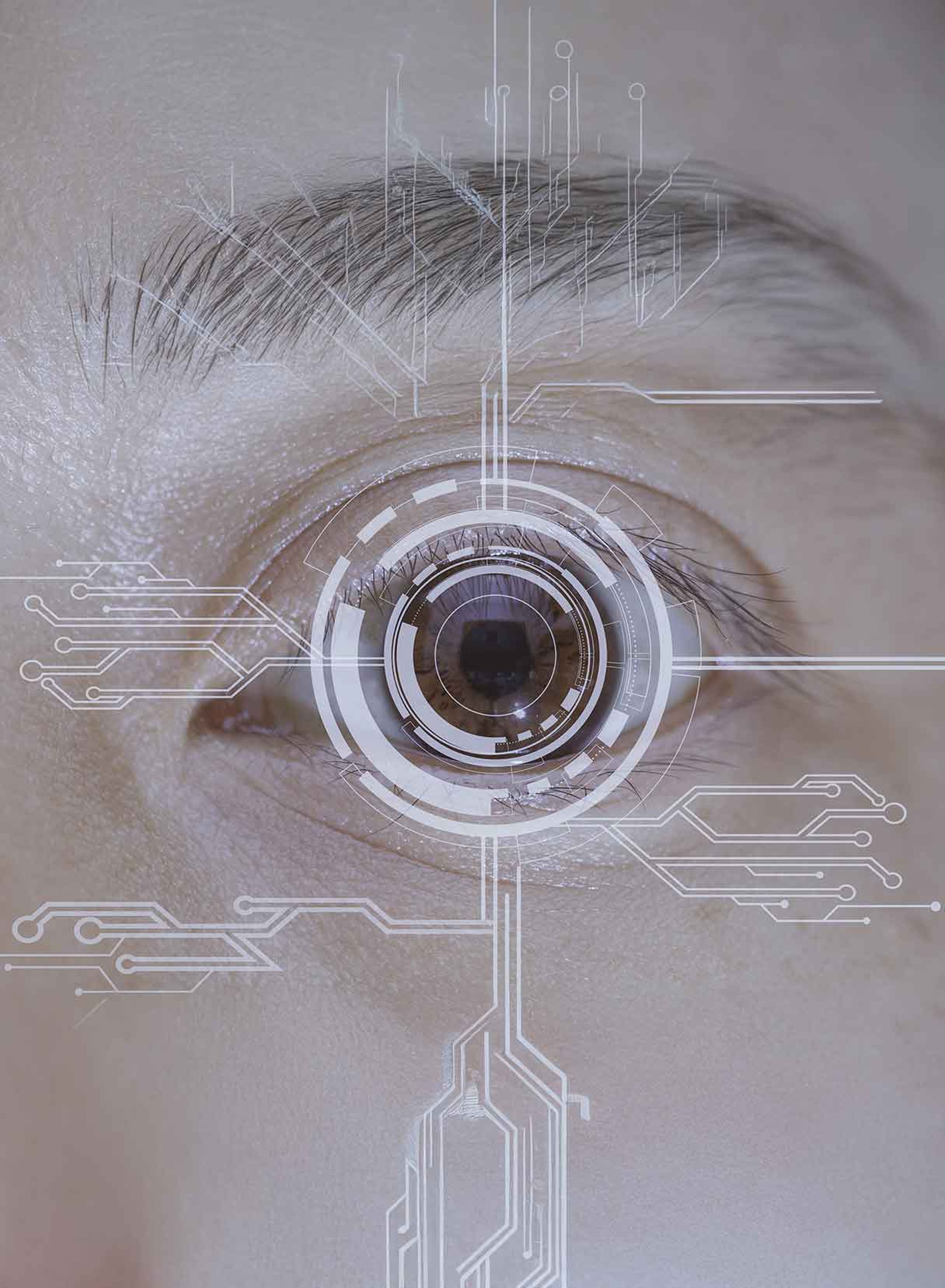 intelligenza artificiale e laser occhi