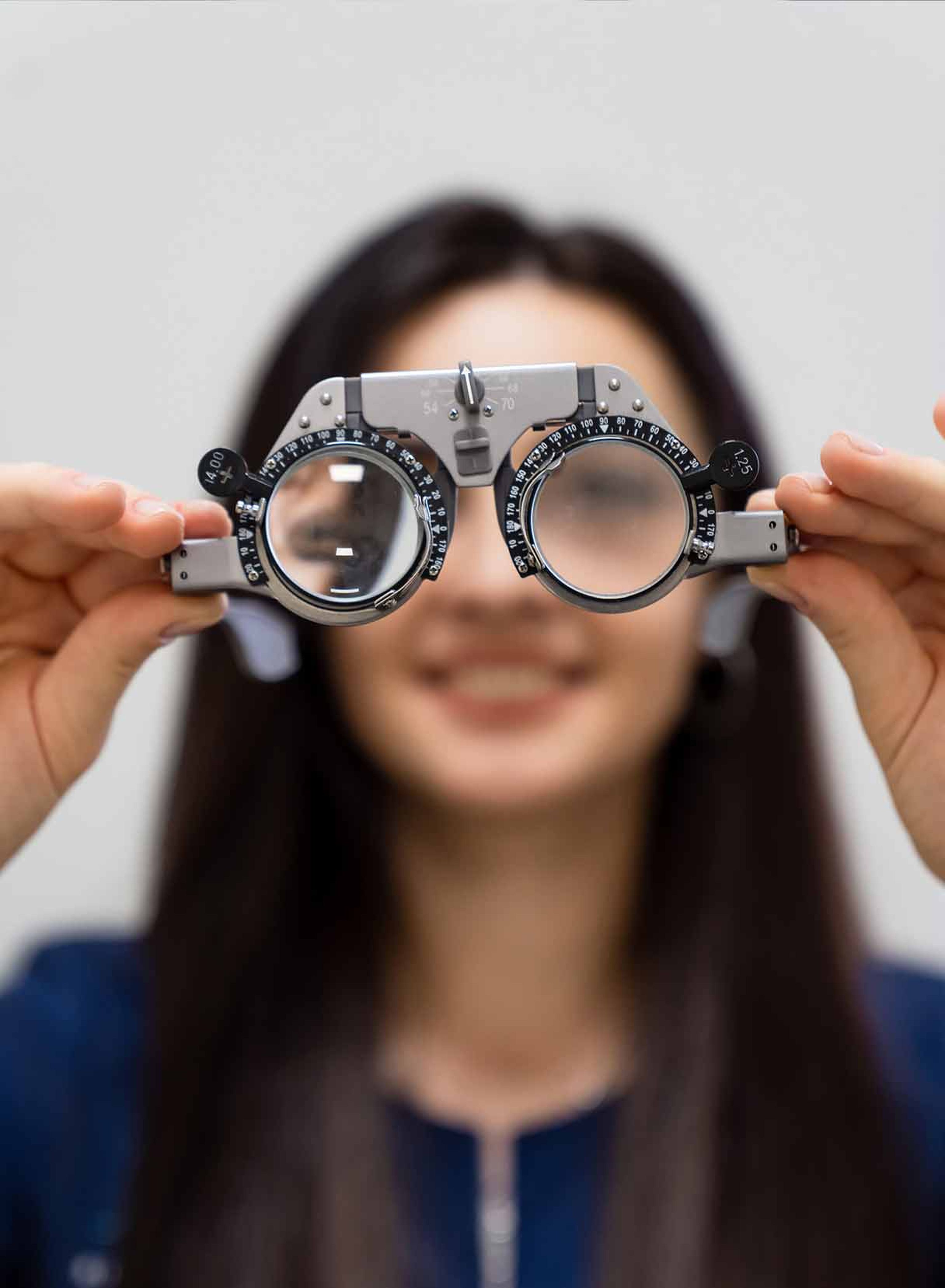 strumento per misurare la miopia