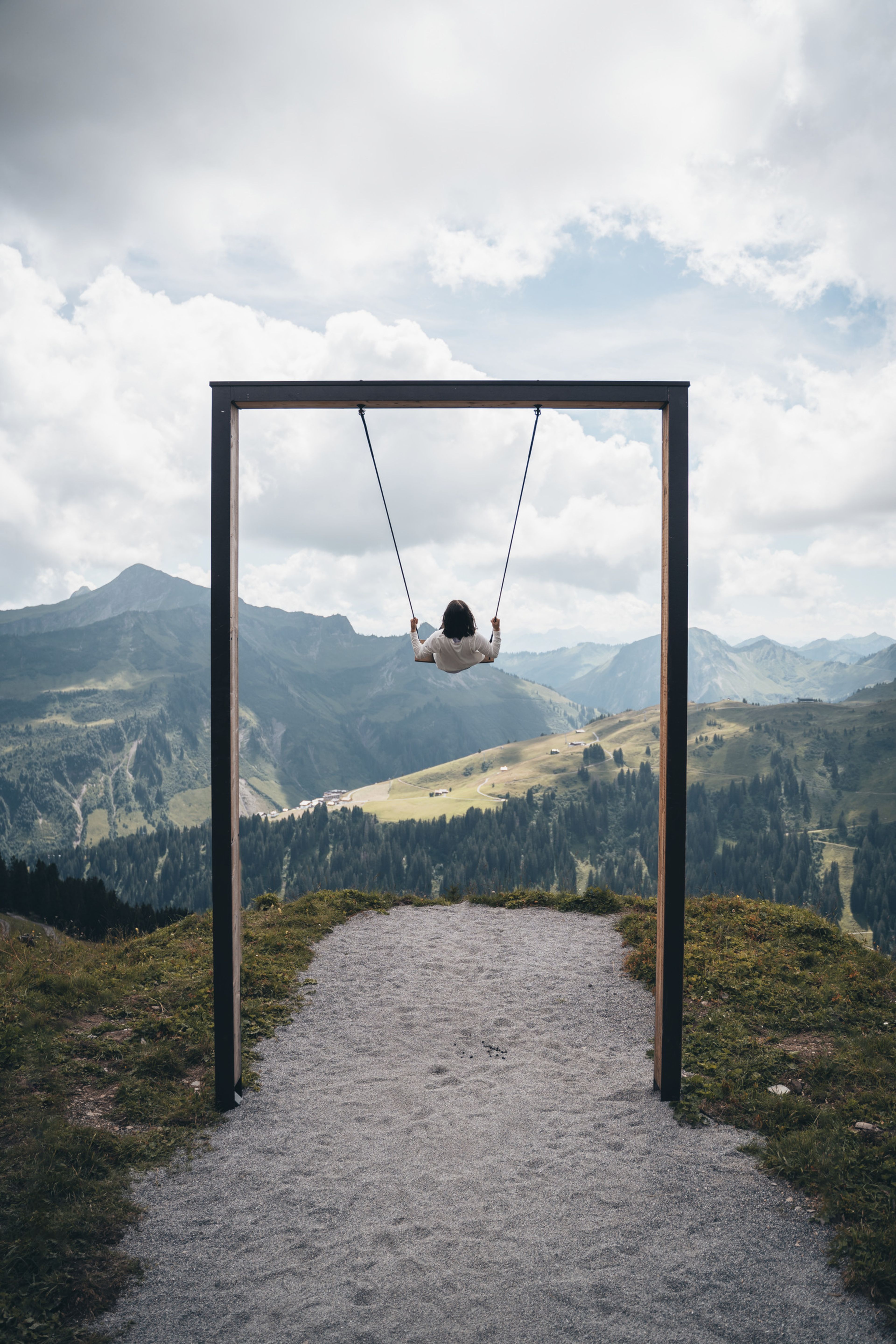 Schaukeln in Damüls