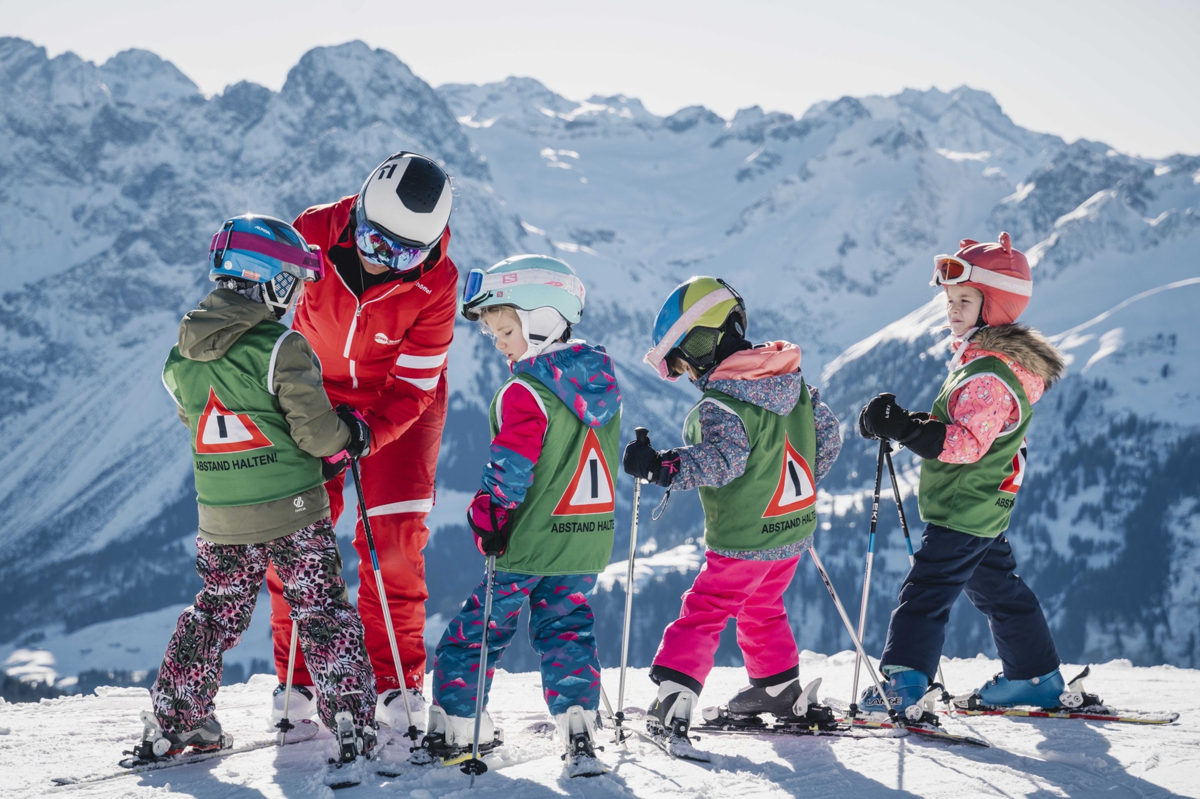 Kinderskikurs am Diedamskopf in Au-Schoppernau