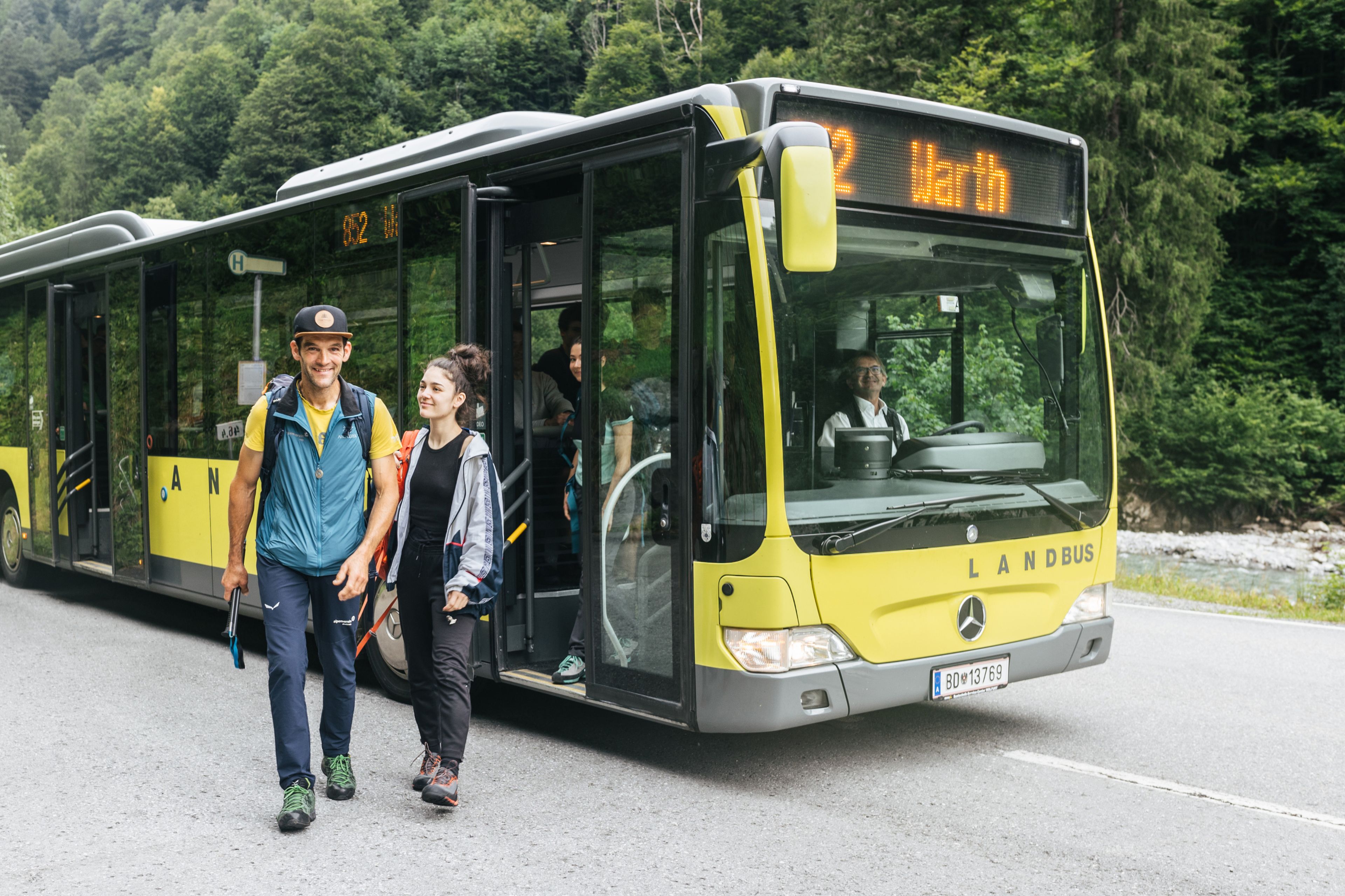 Wandern mit öffentlichen Verkehrsmitteln