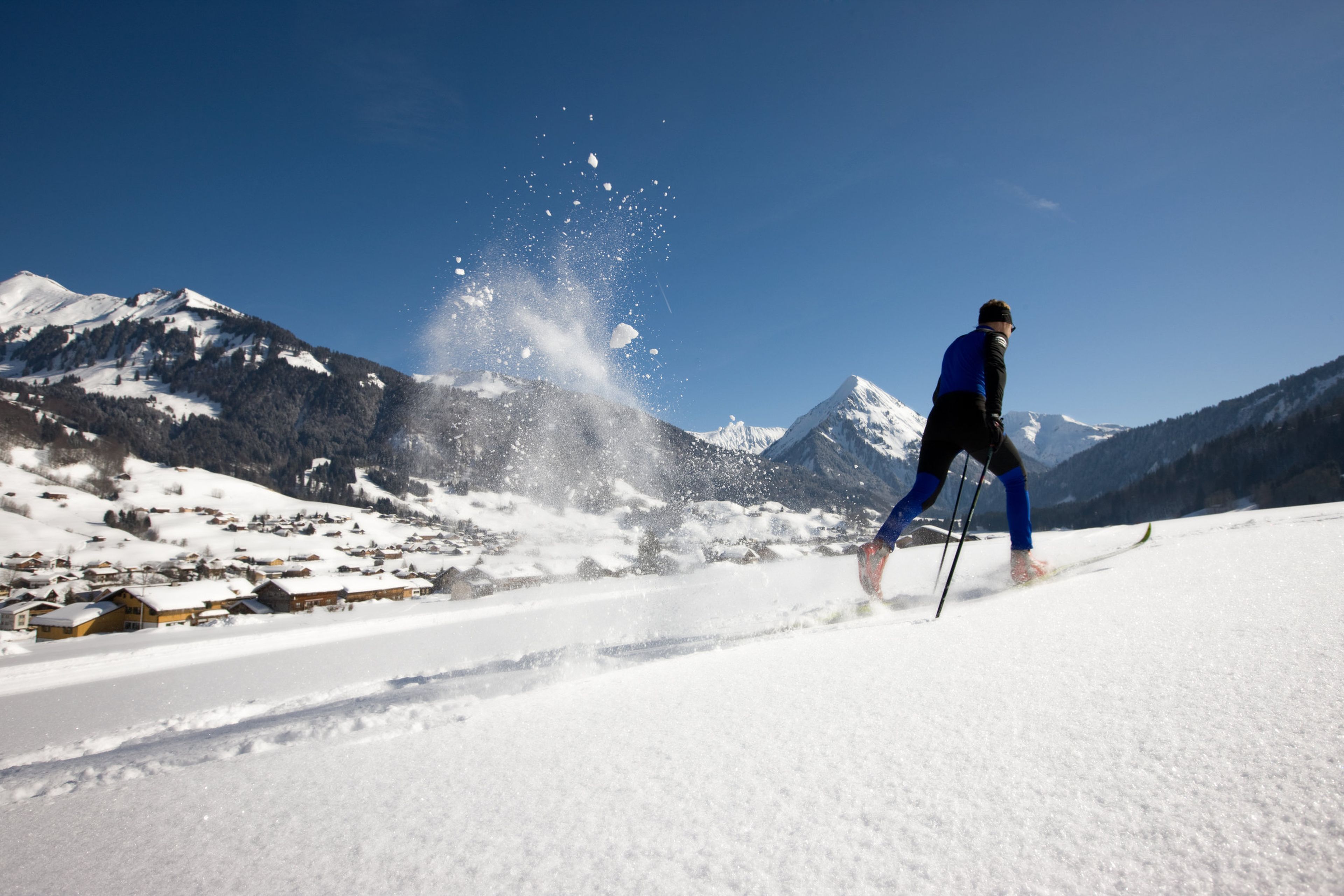 Langlaufen in Au-Schoppernau