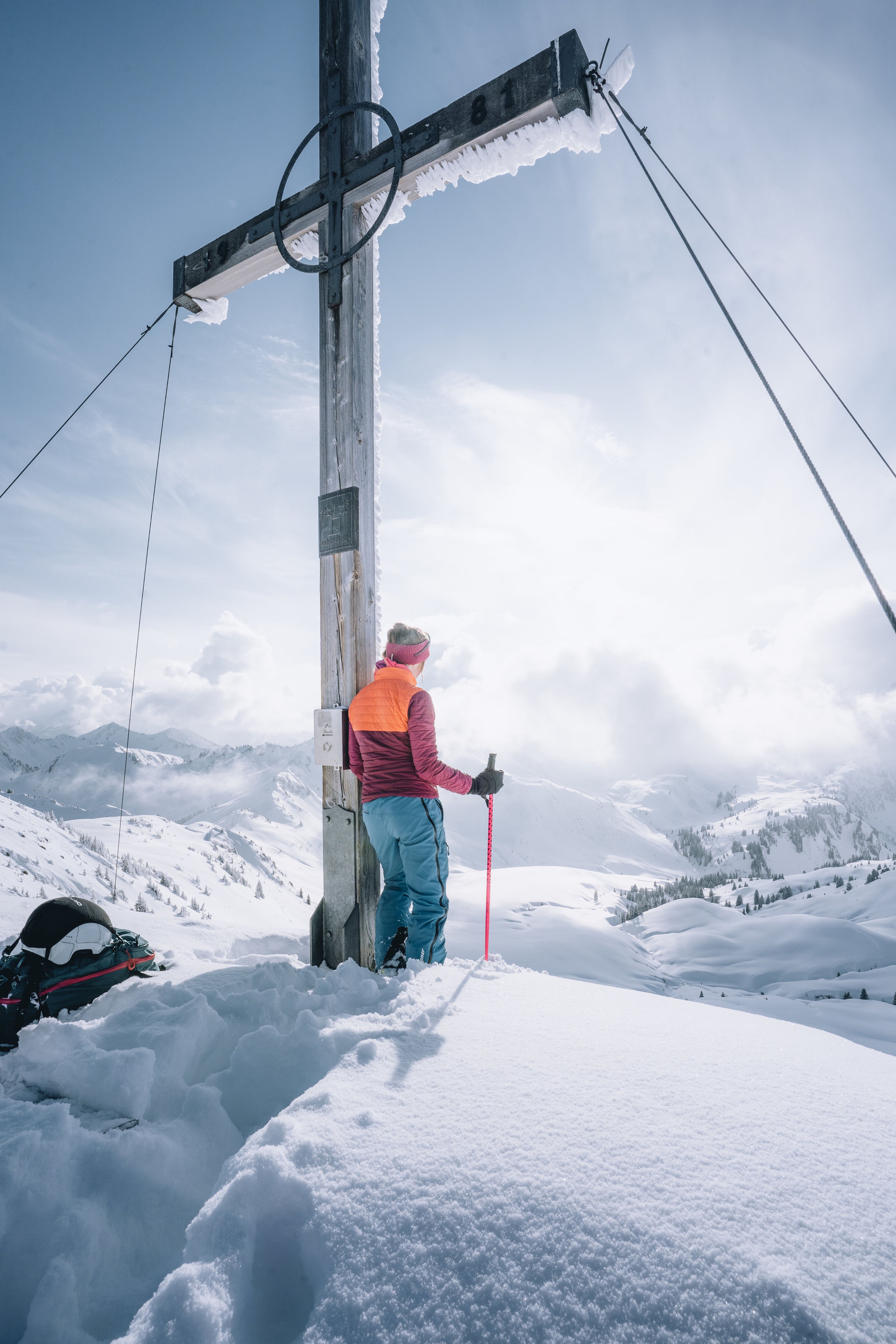 Skitour auf das Portlahorn in Damüls