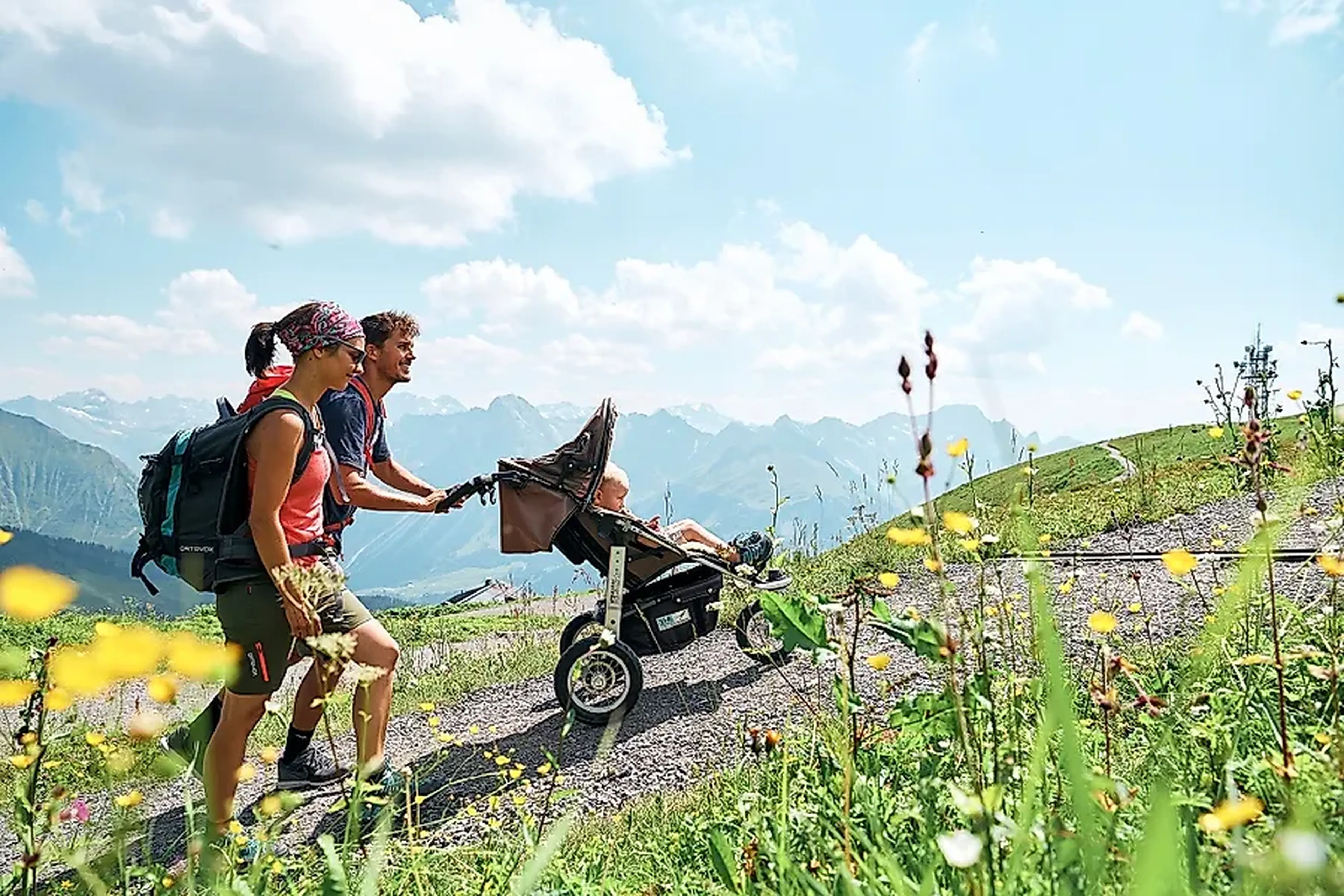 Diedamskopf Bergstation zur Mittelstation