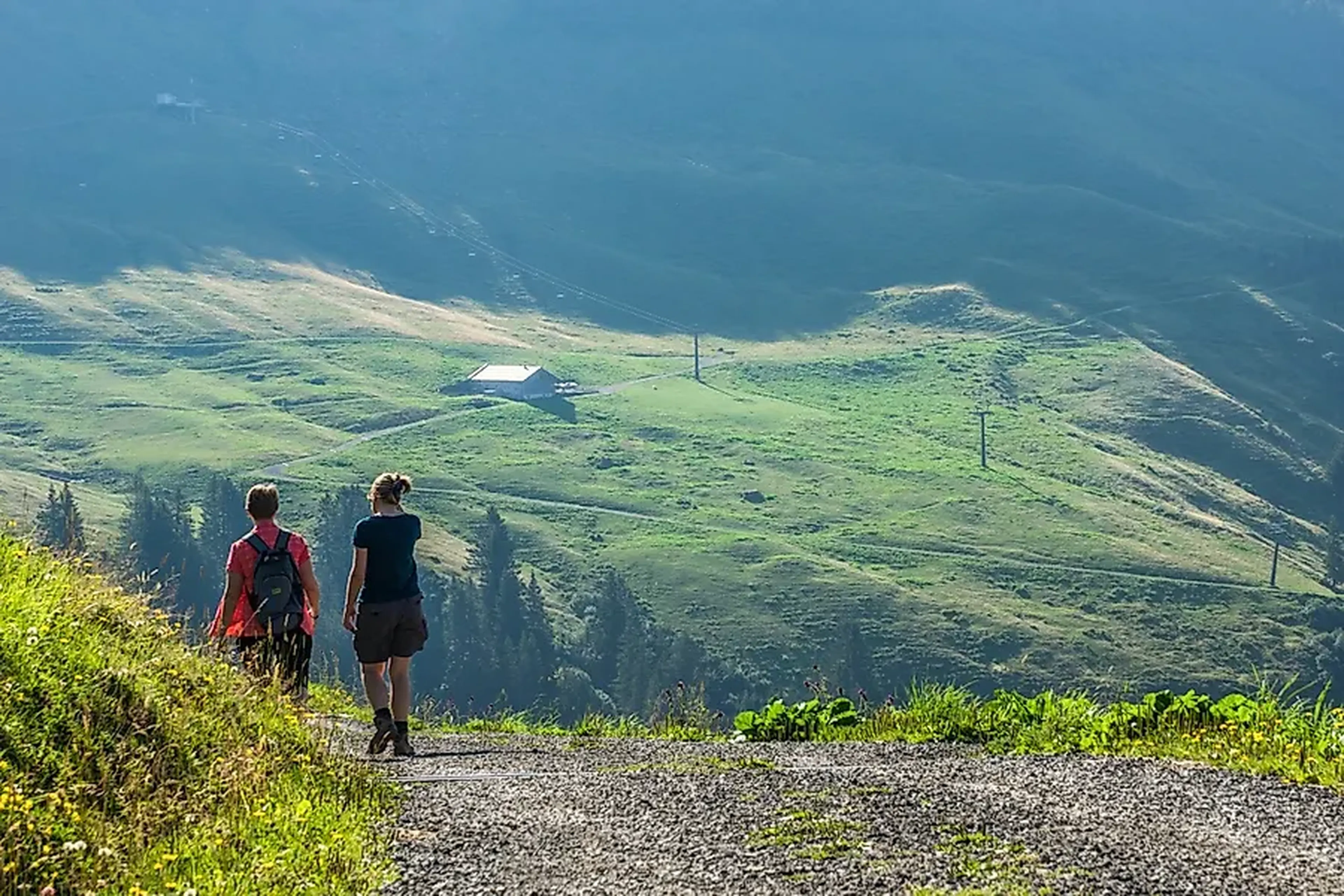 Wanderung zur Alpe Unterdiedams