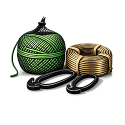 Bindematerial realistisch